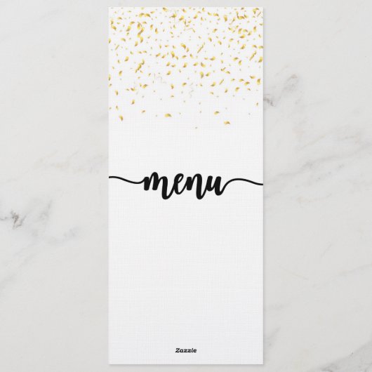 Menu Card, Christmas Menu, Dinner, Lunch Einladung (Rückseite)