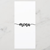 Menu Card, Christmas Menu, Dinner, Lunch Menükarte (Rückseite)