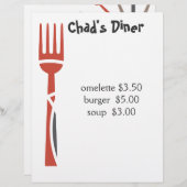 Menü Catering (Vorne/Hinten)