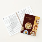 Menü "Chinesische Küche" Rezept Notizblock (Innenseite)