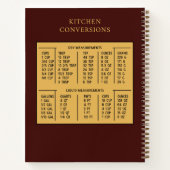 Menü "Chinesische Küche" Rezept Notizblock (Rückseite)