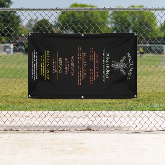 Menü "Custom Apiary Honey" Banner (Insitu)