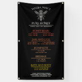 Menü "Custom Apiary Honey" Banner (Vertikal)