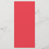 Menü "Custom Tomato Red Splash Flat" Menükarte (Rückseite)
