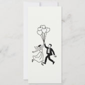 Menü der Einladung – Sanfte Hochzeit (Rückseite)