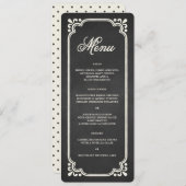 Menü der Tafel-Gewerkschafts-| Menükarte (Vorne/Hinten)