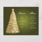 Menü des Programms "Green Gold Christmas Tree" (Rückseite)