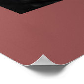 MENÜ DESSERT CAKES ART POSTER (Ecke)