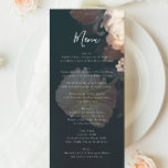 Menü "Emerald Antique Vintage Wedding" Menükarte<br><div class="desc">schlankes Menü,  um der Sammlung zu entsprechen *Wenn Sie mehr Papieroptionen wünschen,  kann dieses Design in ein schlankes Programm übertragen *oder für weitere Hilfe kontaktieren Sie mich</div>