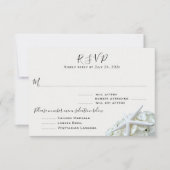 Menü "Entrées RSVP Card" des Seaside Garden Guest  Karte (Vorderseite)