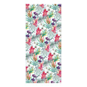 Menü "Exotische tropische Muster" (Hinten)