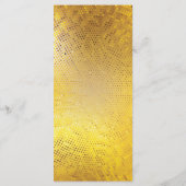 Menü "Felon's Lounge" Menükarte (Rückseite)