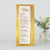 Menü "Felon's Lounge" Menükarte (Stehend Vorderseite)