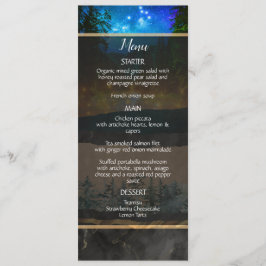 Menü "Forest Flat" Menükarte