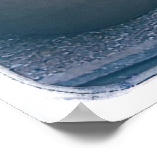 Menü "French Chalkboard" Poster (Ecke)