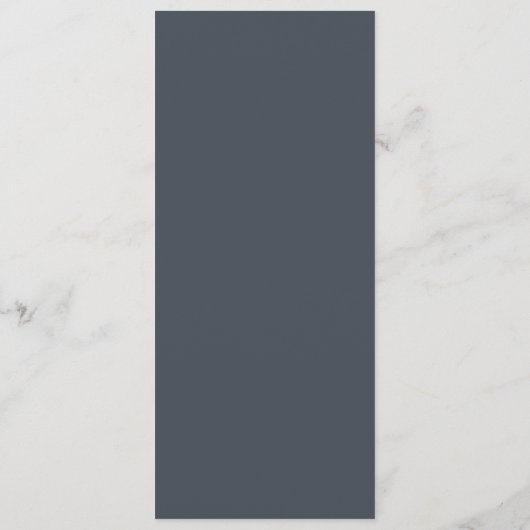 Menü für Anemone und Eukalyptus Wedding Menükarte (Rückseite)