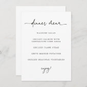 Menü für benutzerdefinierte Flachbildschirme Menükarte (Vorne/Hinten)