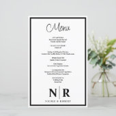 Menü für benutzerdefinierte Probe-Abendessen für H (Stehend Vorderseite)