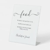 Menü für das Menü "Skripte mit schwarzen und weiße Sockelschild (Vorderseite)