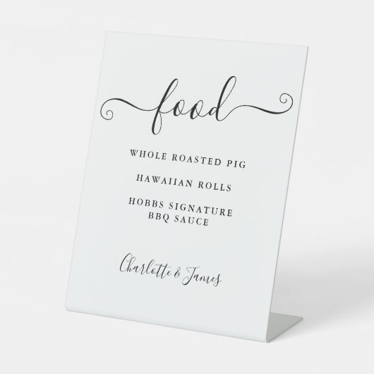 Menü für das Menü "Skripte mit schwarzen und weiße Sockelschild (Vorderseite)