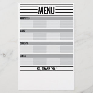 Menü für Feiertage und Potluck Guide BACK