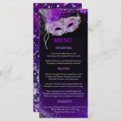 Menü für personalisierte Maskenvorlage Menükarte (Vorne/Hinten)