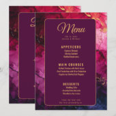 MENU + GETRÄNKE Celestial Elegance Menükarte (Vorne/Hinten)