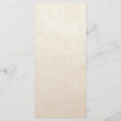 Menü "Goth Erntedank Flat Menu" Menükarte (Rückseite)