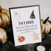 Menü "Halloween-Party Bar" Poster