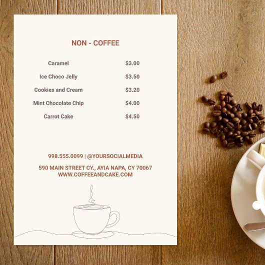 Menü "Kaffee & Kuchen"