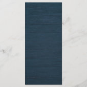 Menü-Karte für das Erntedank im Herbst Menükarte (Rückseite)