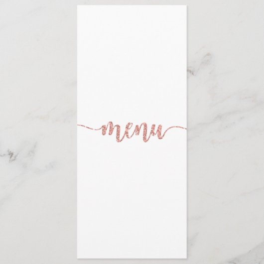 Menü Karte, Hochzeitsmenü, Abendessen, Mittagessen Menükarte (Rückseite)