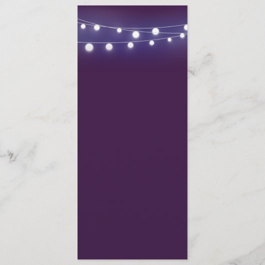 Menü Kartenveränderlicher Hintergrund Menükarte (Rückseite)