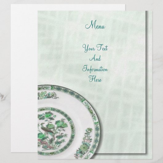 Menü Letterhead (Vorne/Hinten)