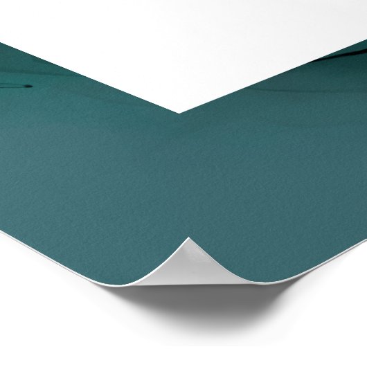 Menü "Lush Ink Buffet" Poster (Ecke)