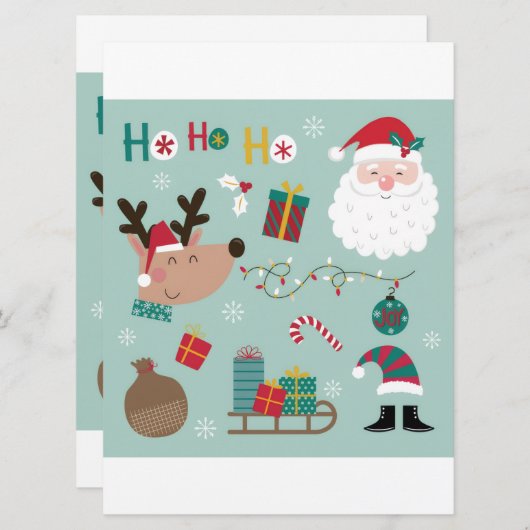 Menu Menükarte (Vorne/Hinten)