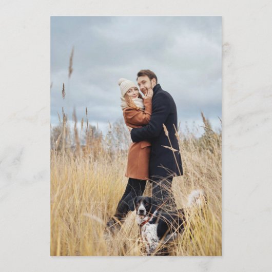 Menü "Multi Foto" Menükarte (Rückseite)