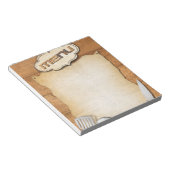 Menù Notizblock (angewinkelt)