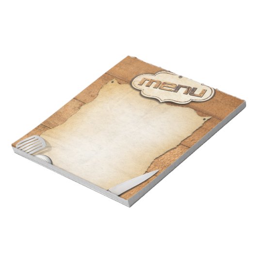 Menù Notizblock (Rotiert)