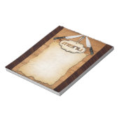 Menü Notizblock (Rotiert)