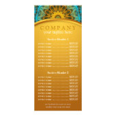 Menü "Ocean Star Mandala" (Vorne)