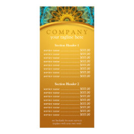 Menü "Ocean Star Mandala"