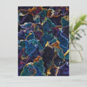 Menü "Oil Slick" Menükarte (Stehend Vorderseite)