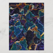 Menü "Oil Slick" Menükarte (Rückseite)