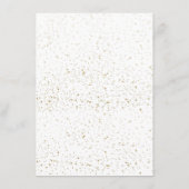 Menü "Party" für lässige schwarz-weiße Skripte Menükarte (Rückseite)