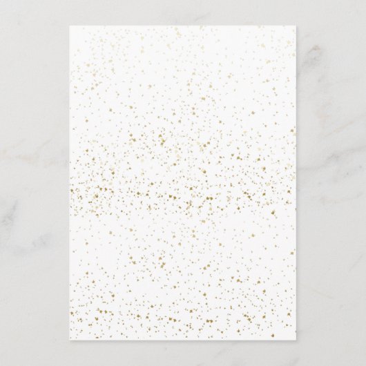 Menü "Party" für lässige schwarz-weiße Skripte Menükarte (Rückseite)