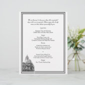 Menü "Philadelphia Hochzeit in Urlaubsort" (Stehend Vorderseite)