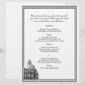 Menü "Philadelphia Hochzeit in Urlaubsort" (Vorne/Hinten)