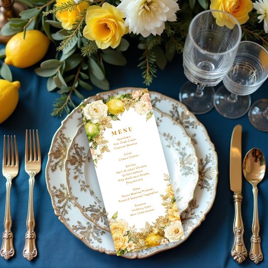 Menú plano menükarte