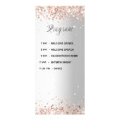 Menü Programm Silbergoldene Rose (Hinten)